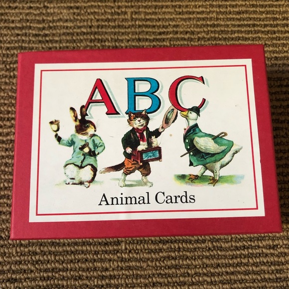 NEW IN BOX Cavallini ABC Animal Cards - Picture 5 of 6